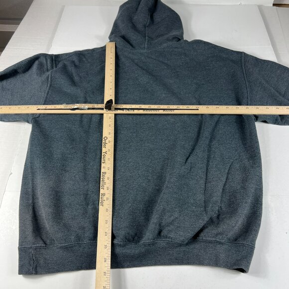 NFL Minnesota Vikings Football Sweatshirt Adult Large Grey Faded Pullover Hoodie - Picture 11 of 15